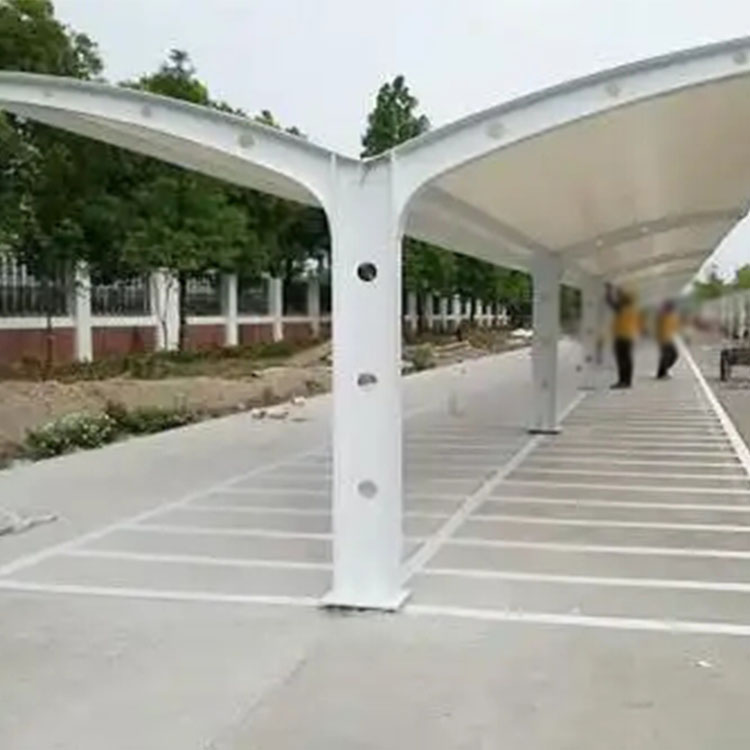 伊吴县膜结构电动车棚