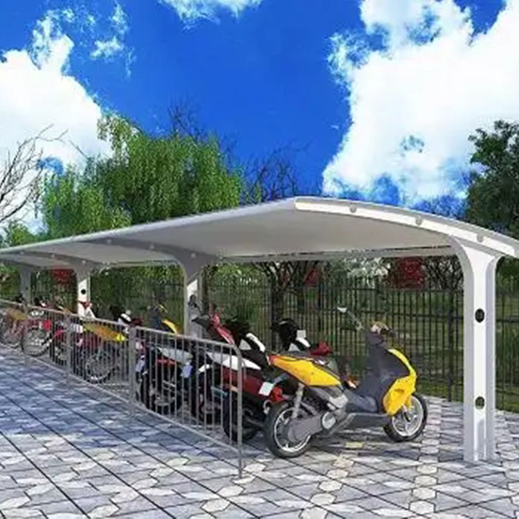 伊吴县膜结构电动车棚